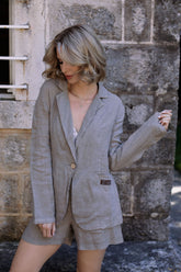 Tutto Calmo linen jacket